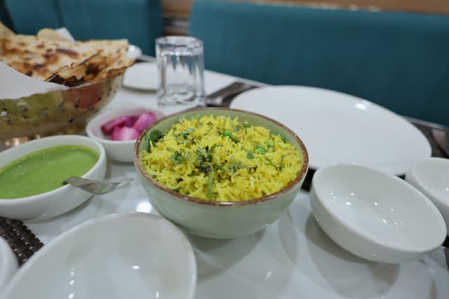 Restaurant food